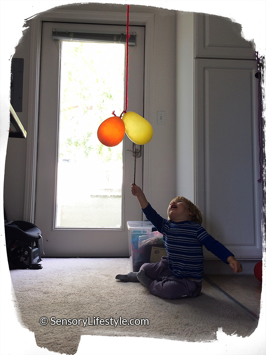 Suspended balloon