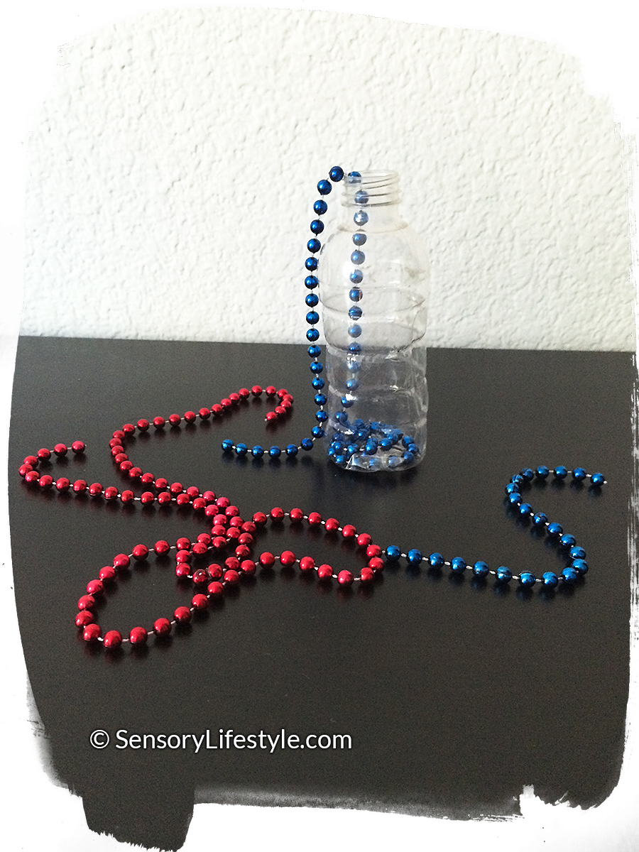 Beads in a bottle