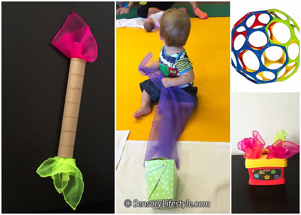 sensory activities for 6 months old baby