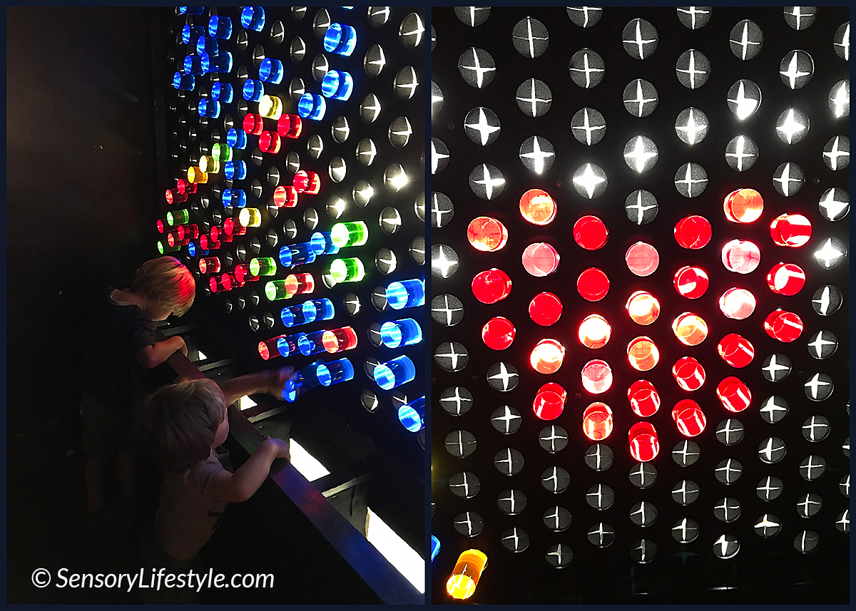 Lite Brite room